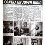 Así. Violencias y amenazas contra un joven judío