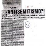 El Tiempo de Cuyo. ¿Antisemitismo?