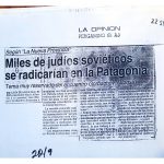 La Opinión. Miles de judíos soviéticos se radicarían en la Patagonia. Tema muy reservado del encuentro Gorbachov-Alfonsín.